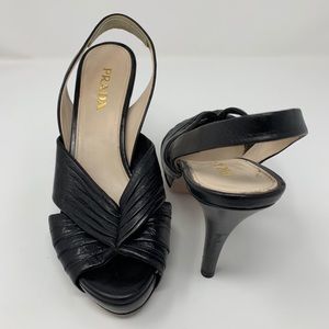 Prada Leather Heels